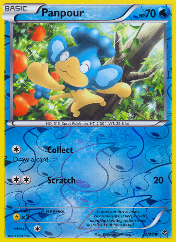 Emerging Powers Panpour #22/98 reverse holo